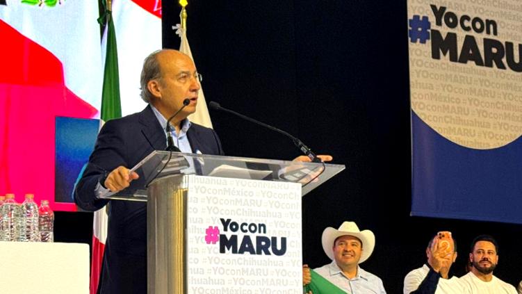 Calderon hablando por el pan